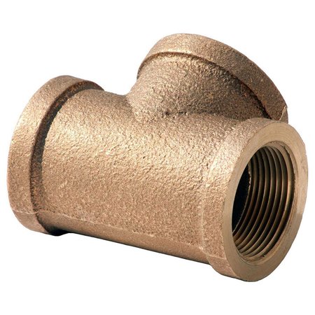 Merit Brass Co 1-1/2 Lead Free Brass Tee, FNPT, 125 PSI XNL106-24